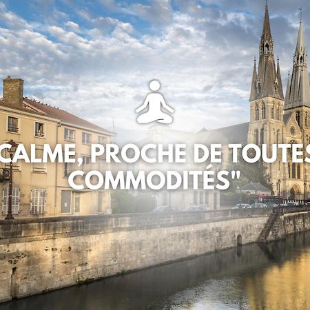 Soleil D'Ete - Netflix & Wifi - Balcon - Climatisation - Parking Gratuit - Check-In 24H24 - Emplacement Velos - Goodmarning Châlons-en-Champagne Kültér fotó