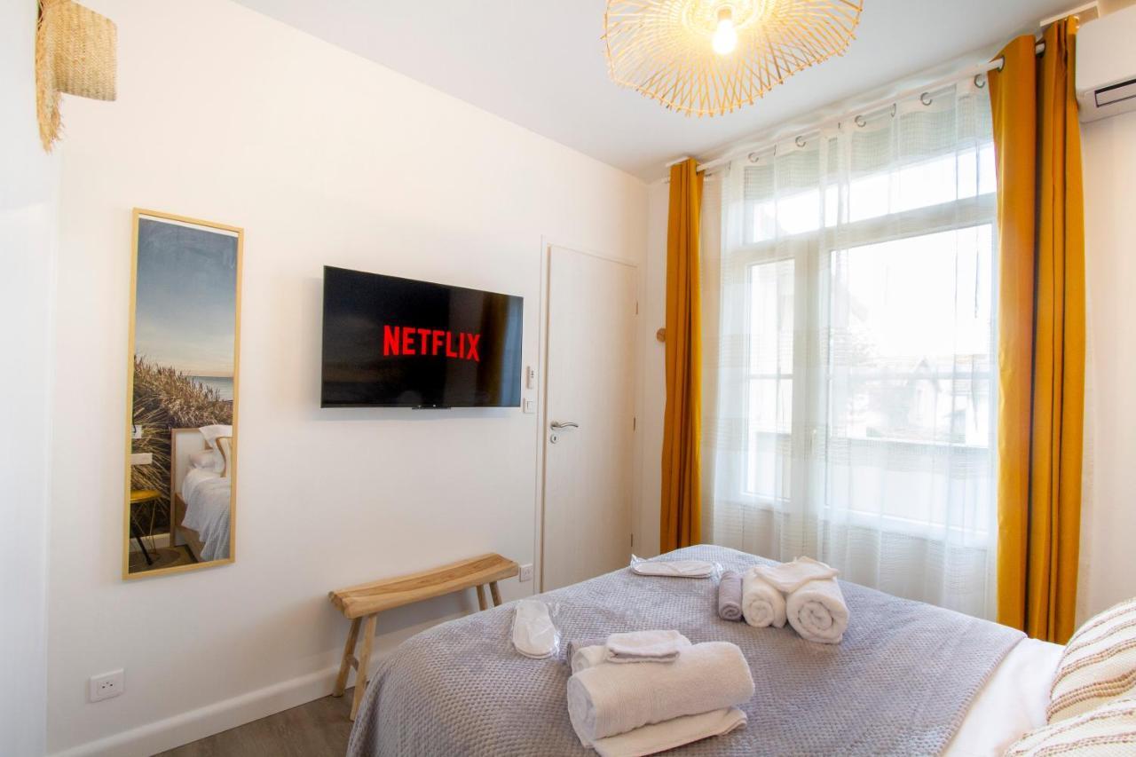 Soleil D'Ete - Netflix & Wifi - Balcon - Climatisation - Parking Gratuit - Check-In 24H24 - Emplacement Velos - Goodmarning Châlons-en-Champagne Kültér fotó