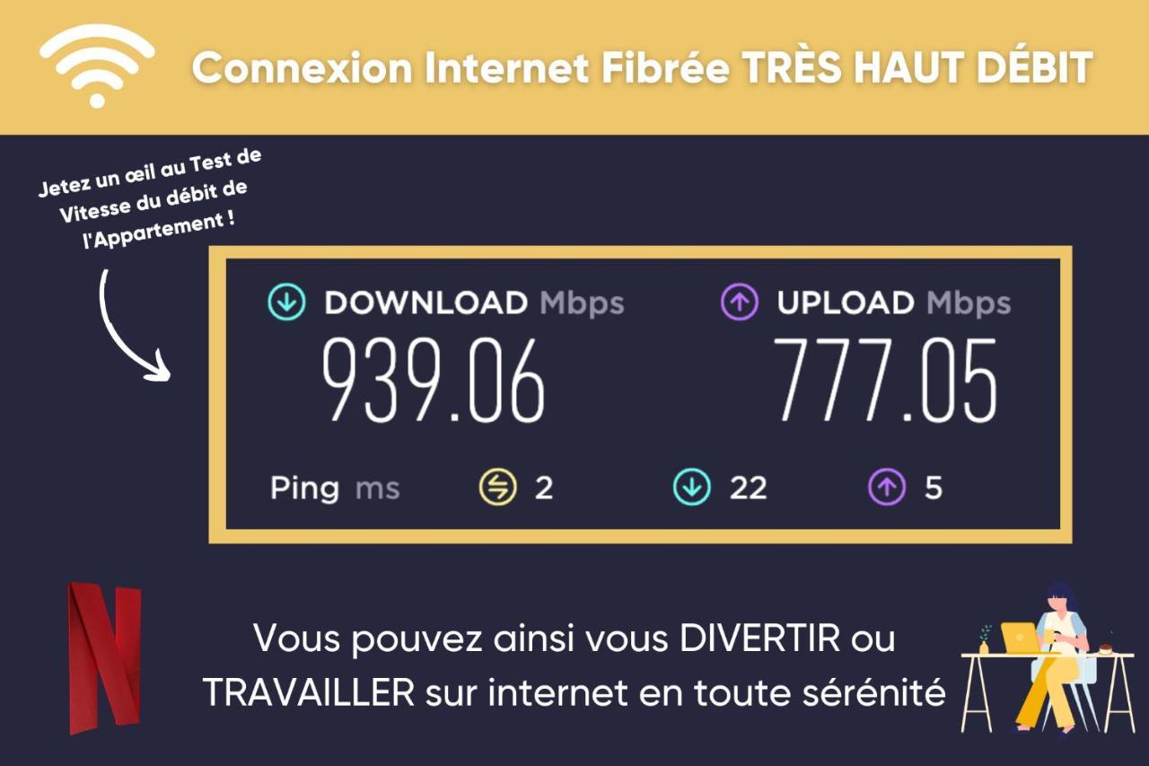 Soleil D'Ete - Netflix & Wifi - Balcon - Climatisation - Parking Gratuit - Check-In 24H24 - Emplacement Velos - Goodmarning Châlons-en-Champagne Kültér fotó