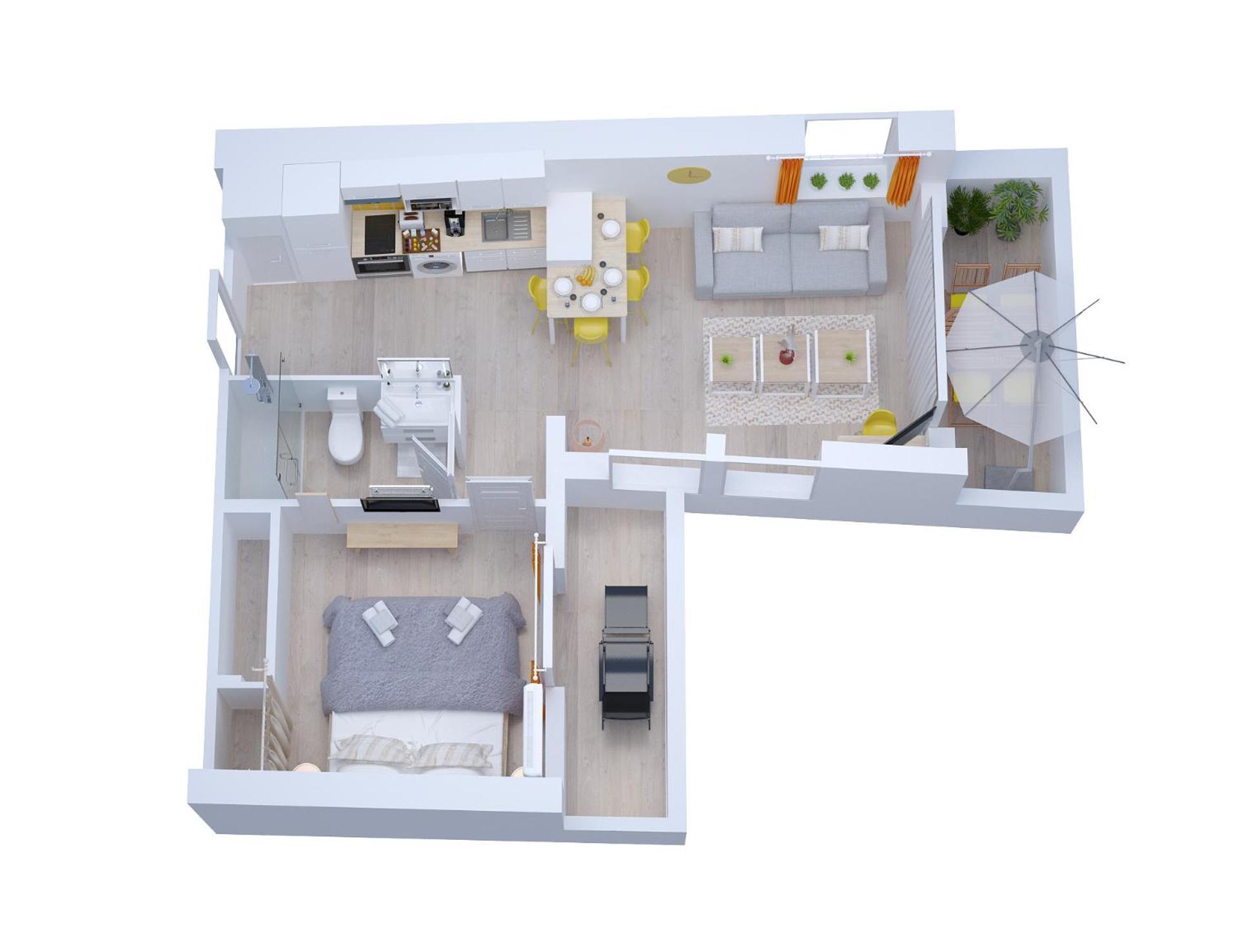 Soleil D'Ete - Netflix & Wifi - Balcon - Climatisation - Parking Gratuit - Check-In 24H24 - Emplacement Velos - Goodmarning Châlons-en-Champagne Kültér fotó